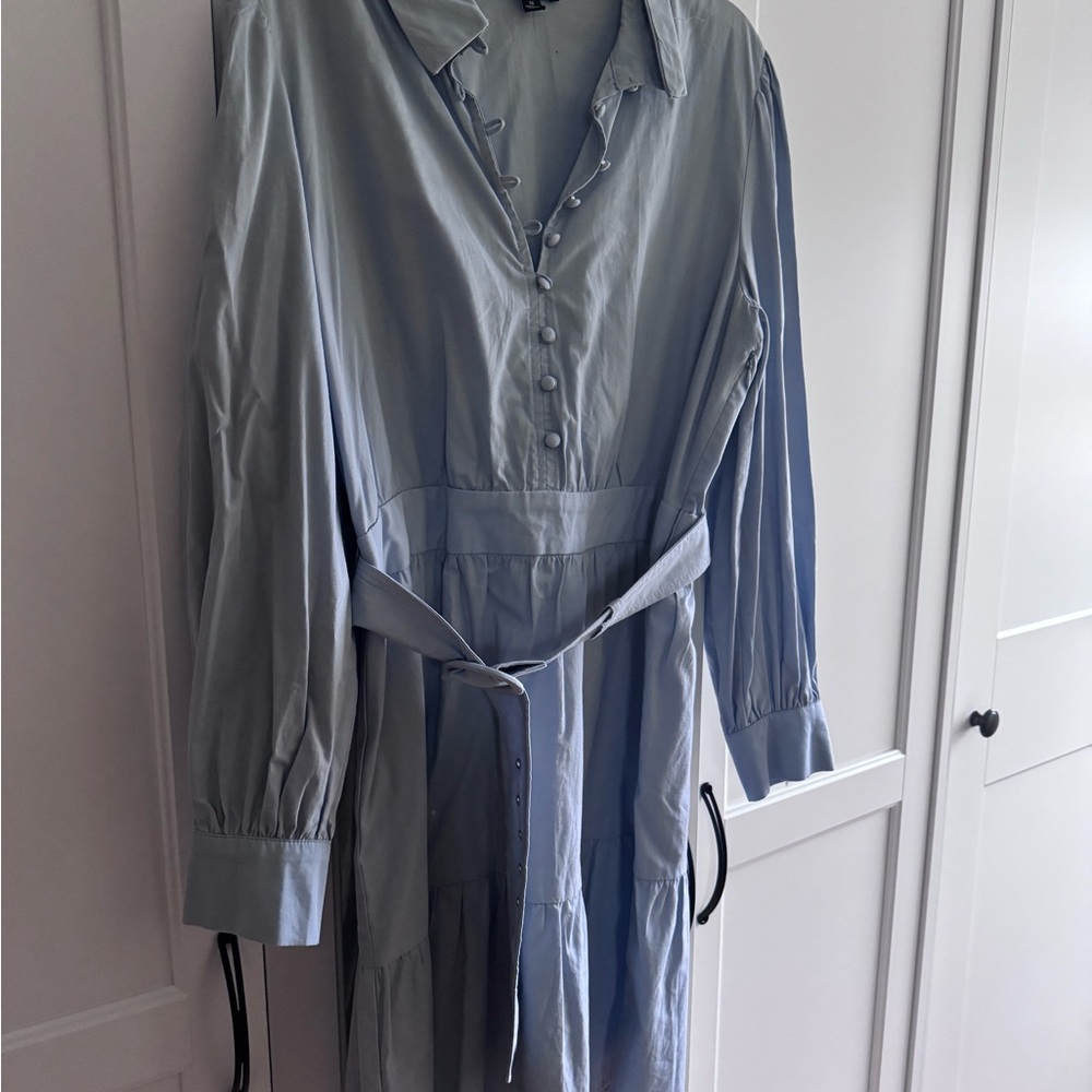 Sam and Jess Light Blue Dress